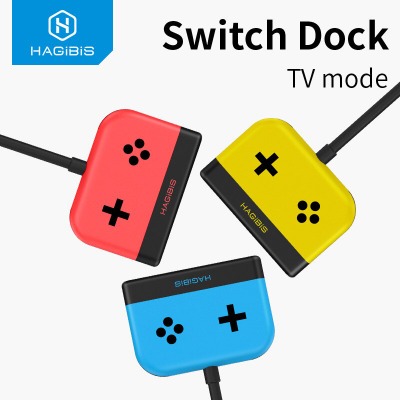 닌텐도 스위치 도크 휴대용 TV 도크 충전 도킹 스테이션 충전기 4K HDMI 호환 TV 어댑터 USB 3.0